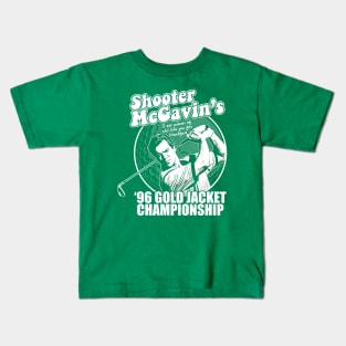 Shooter McGavin Golf Championship Happy Gilmore Kids T-Shirt